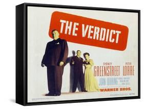 The Verdict, 1946-null-Framed Stretched Canvas