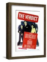 The Verdict - Movie Poster Reproduction-null-Framed Photo