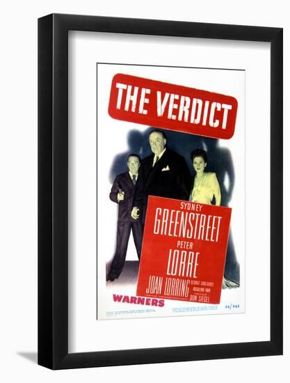 The Verdict - Movie Poster Reproduction-null-Framed Photo