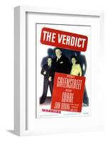 The Verdict - Movie Poster Reproduction-null-Framed Photo