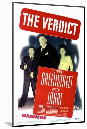 The Verdict - Movie Poster Reproduction-null-Mounted Photo