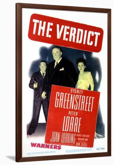 The Verdict - Movie Poster Reproduction-null-Framed Photo