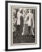 The Veritable Corset Persephone Renders the Sveltest Parisiennes Even Svelter-Maxmillian Fischer-Framed Photographic Print