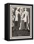 The Veritable Corset Persephone Renders the Sveltest Parisiennes Even Svelter-Maxmillian Fischer-Framed Stretched Canvas
