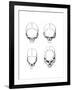 The Vertical Configuration of the Skull, 1848-null-Framed Giclee Print