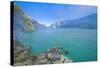 The Very Acid Ijen Crater Lake in the Ijen Volcano, Java, Indonesia, Southeast Asia, Asia-Michael Runkel-Stretched Canvas