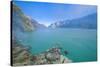 The Very Acid Ijen Crater Lake in the Ijen Volcano, Java, Indonesia, Southeast Asia, Asia-Michael Runkel-Stretched Canvas