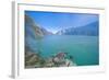 The Very Acid Ijen Crater Lake in the Ijen Volcano, Java, Indonesia, Southeast Asia, Asia-Michael Runkel-Framed Photographic Print