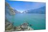 The Very Acid Ijen Crater Lake in the Ijen Volcano, Java, Indonesia, Southeast Asia, Asia-Michael Runkel-Mounted Photographic Print