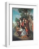 The Vestal Tuccia, Second Half of the 18th C-Domenico Corvi-Framed Giclee Print