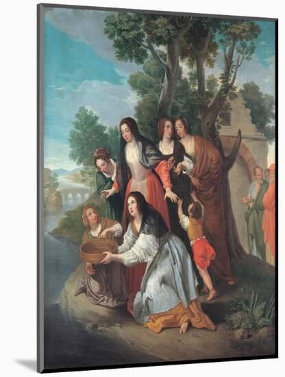 The Vestal Tuccia, Second Half of the 18th C-Domenico Corvi-Mounted Giclee Print