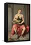 The Vestal Virgin Tuccia, Ca 1555-Giovan Battista Moroni-Framed Stretched Canvas