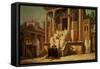 The Vestal Virgins-Louis Hector Leroux-Framed Stretched Canvas