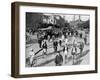 The Vesterbrogade, Copenhagen, Denmark, C1922-T Larsen-Framed Giclee Print