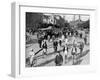 The Vesterbrogade, Copenhagen, Denmark, C1922-T Larsen-Framed Giclee Print