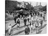 The Vesterbrogade, Copenhagen, Denmark, C1922-T Larsen-Stretched Canvas