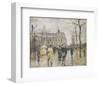 The Vesterbrogade in Copenhagen-Paul Fischer-Framed Giclee Print