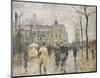 The Vesterbrogade in Copenhagen-Paul Fischer-Mounted Giclee Print