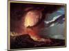 The Vesuve Eruption with Islands in the Bay of Naples in 1776 Painting by Joseph Wright of Derby (1-Joseph Wright of Derby-Mounted Giclee Print