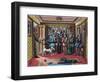 The Vet's Waiting Room-PJ Crook-Framed Premium Giclee Print