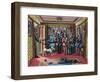 The Vet's Waiting Room-PJ Crook-Framed Giclee Print