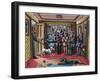 The Vet's Waiting Room-PJ Crook-Framed Giclee Print