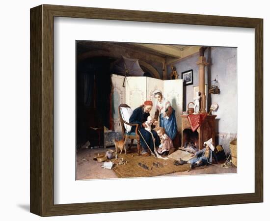 The Veteran, 1878-Gaetano Chierici-Framed Giclee Print