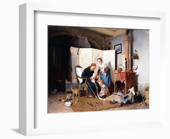 The Veteran, 1878-Gaetano Chierici-Framed Giclee Print