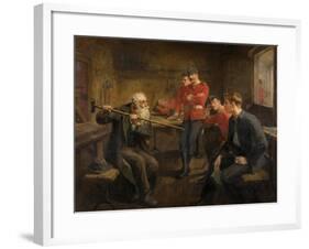 The Veteran, 1896-Ralph Hedley-Framed Giclee Print