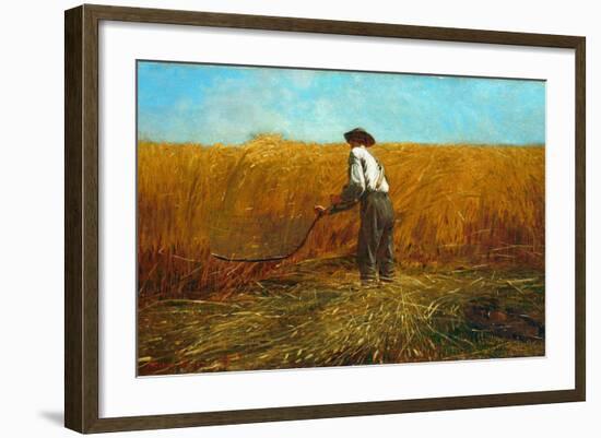 The Veteran in a New Field, 1865-Winslow Homer-Framed Giclee Print