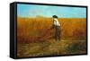 The Veteran in a New Field, 1865-Winslow Homer-Framed Stretched Canvas