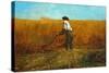 The Veteran in a New Field, 1865-Winslow Homer-Stretched Canvas