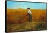 The Veteran in a New Field, 1865-Winslow Homer-Framed Stretched Canvas