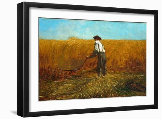 The Veteran in a New Field, 1865-Winslow Homer-Framed Giclee Print