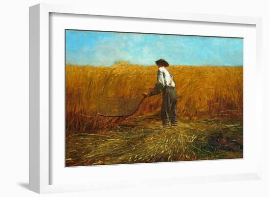 The Veteran in a New Field, 1865-Winslow Homer-Framed Giclee Print