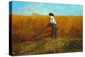 The Veteran in a New Field, 1865-Winslow Homer-Stretched Canvas