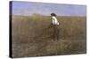The Veteran in a New Field-Winslow Homer-Stretched Canvas