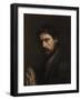 The Veteran (Portrait of George Reynolds), c.1885-Thomas Cowperthwait Eakins-Framed Giclee Print