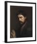 The Veteran (Portrait of George Reynolds)-Thomas Eakins-Framed Premium Giclee Print