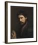 The Veteran (Portrait of George Reynolds)-Thomas Eakins-Framed Premium Giclee Print