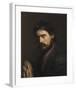 The Veteran (Portrait of George Reynolds)-Thomas Eakins-Framed Premium Giclee Print