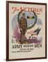 The Veteran: the U.S. Army Builds Men-null-Framed Giclee Print