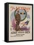 The Veteran: the U.S. Army Builds Men-null-Framed Stretched Canvas