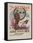 The Veteran: the U.S. Army Builds Men-null-Framed Stretched Canvas