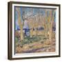 The Viaduct in Arles. the Blue Train, 1888-Vincent van Gogh-Framed Giclee Print