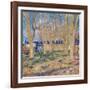 The Viaduct in Arles. the Blue Train, 1888-Vincent van Gogh-Framed Giclee Print