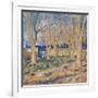 The Viaduct in Arles. the Blue Train, 1888-Vincent van Gogh-Framed Giclee Print