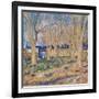 The Viaduct in Arles. the Blue Train, 1888-Vincent van Gogh-Framed Giclee Print