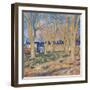 The Viaduct in Arles. the Blue Train, 1888-Vincent van Gogh-Framed Giclee Print