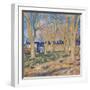 The Viaduct in Arles. the Blue Train, 1888-Vincent van Gogh-Framed Giclee Print